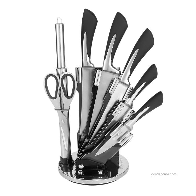 5-teiliges Küchenmesser-Set aus Edelstahl
