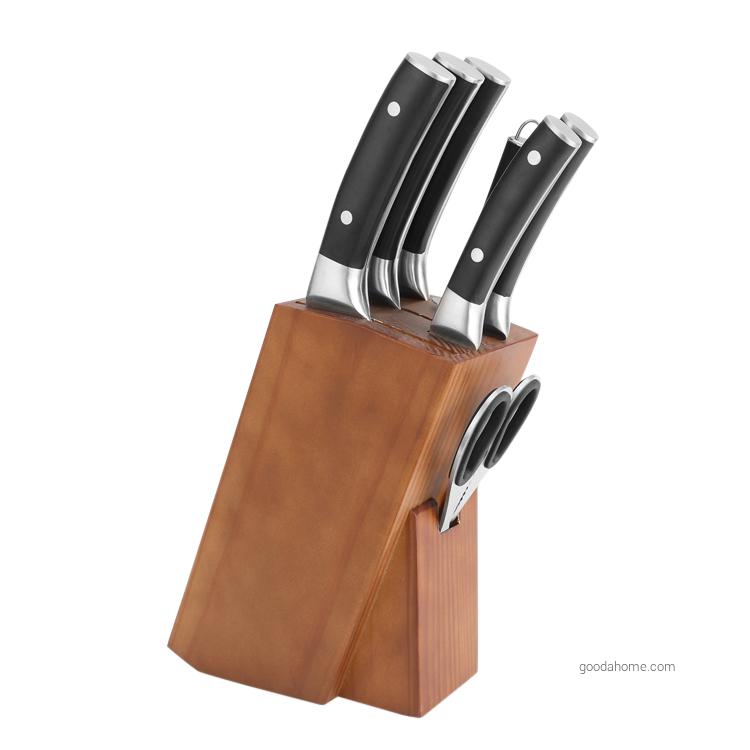 5-teiliges geschmiedetes Küchenmesser-Set aus Edelstahl